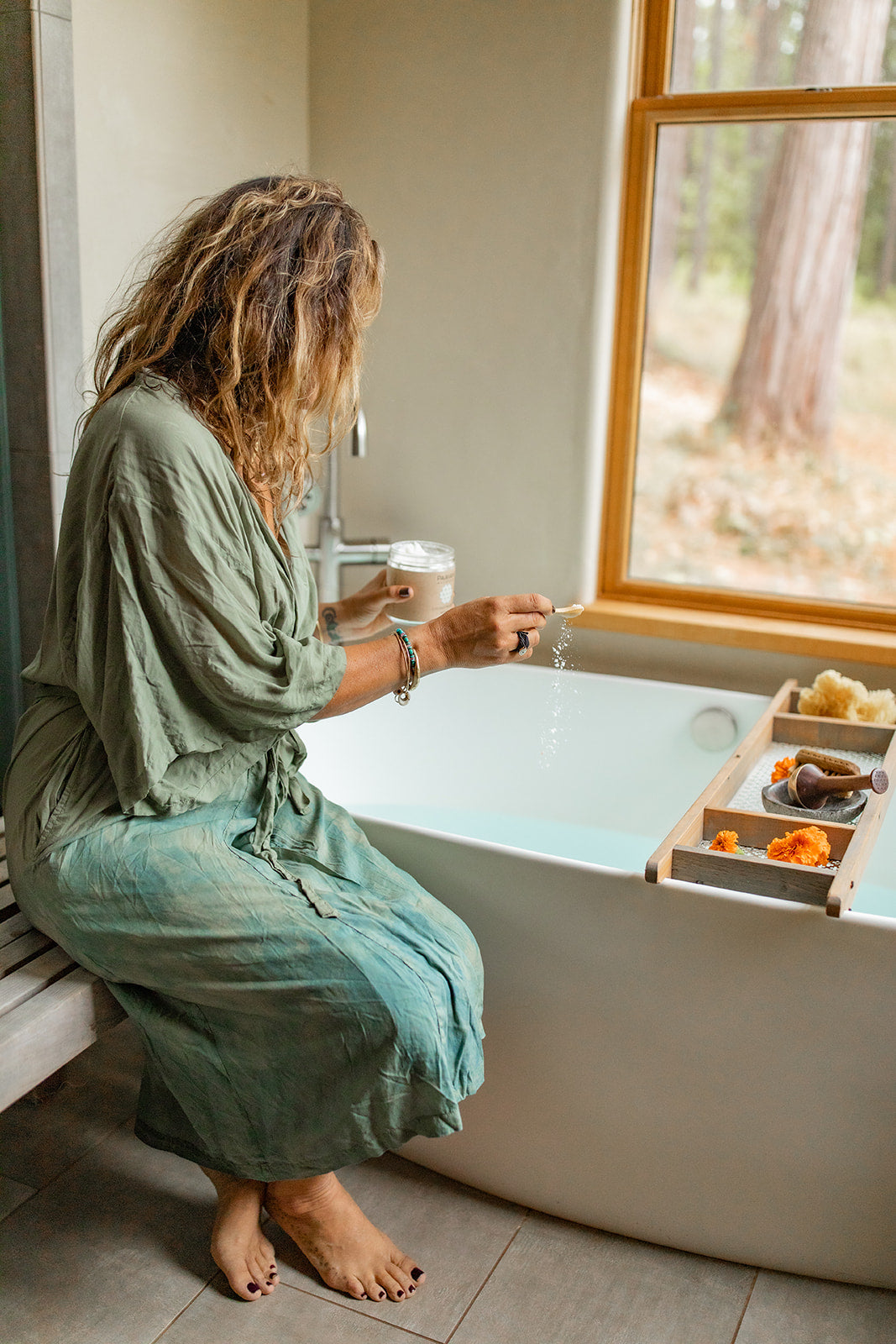 Coconut Milk Bath | Ayurvedic Herbal Soaking Ritual for Skin & Spirit | Dirt Rich Elegance | Apparel, Accessories, Home Goods & Personal Care