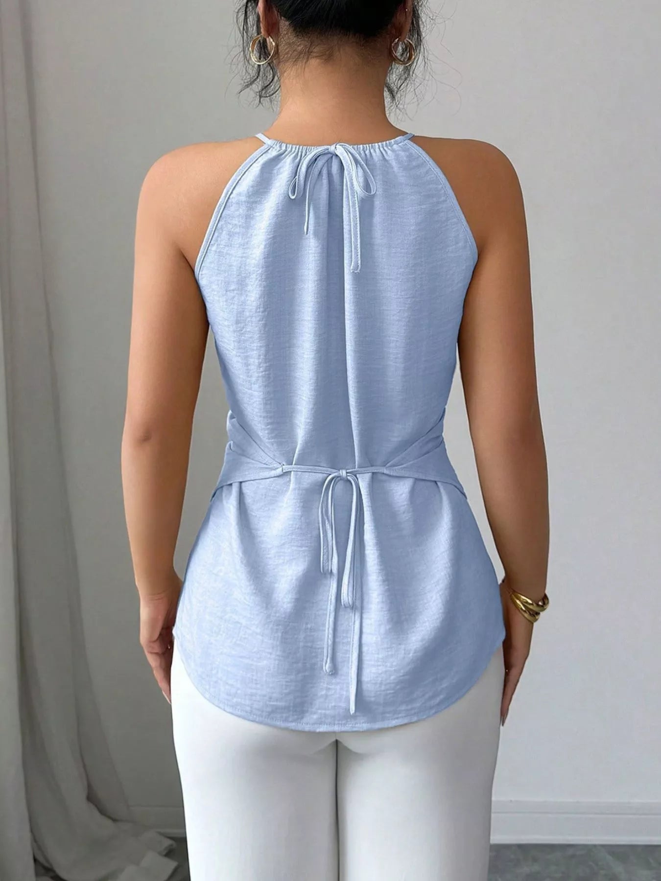 Halter Neck Crisscross Cami | Dirt Rich Elegance | Apparel, Accessories, Home Goods & Personal Care