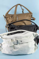 Fame Buckle Strap Detail Leather Handbag | Dirt Rich Elegance | Apparel, Accessories, Home Goods & Personal Care