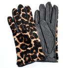 TECH LEATHER GLOVES IN ANIMAL PRINT BLACK | Dirt Rich Elegance | Apparel, Accessories, Home Goods & Personal Care