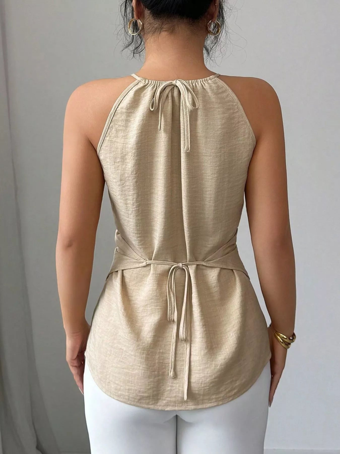 Halter Neck Crisscross Cami | Dirt Rich Elegance | Apparel, Accessories, Home Goods & Personal Care