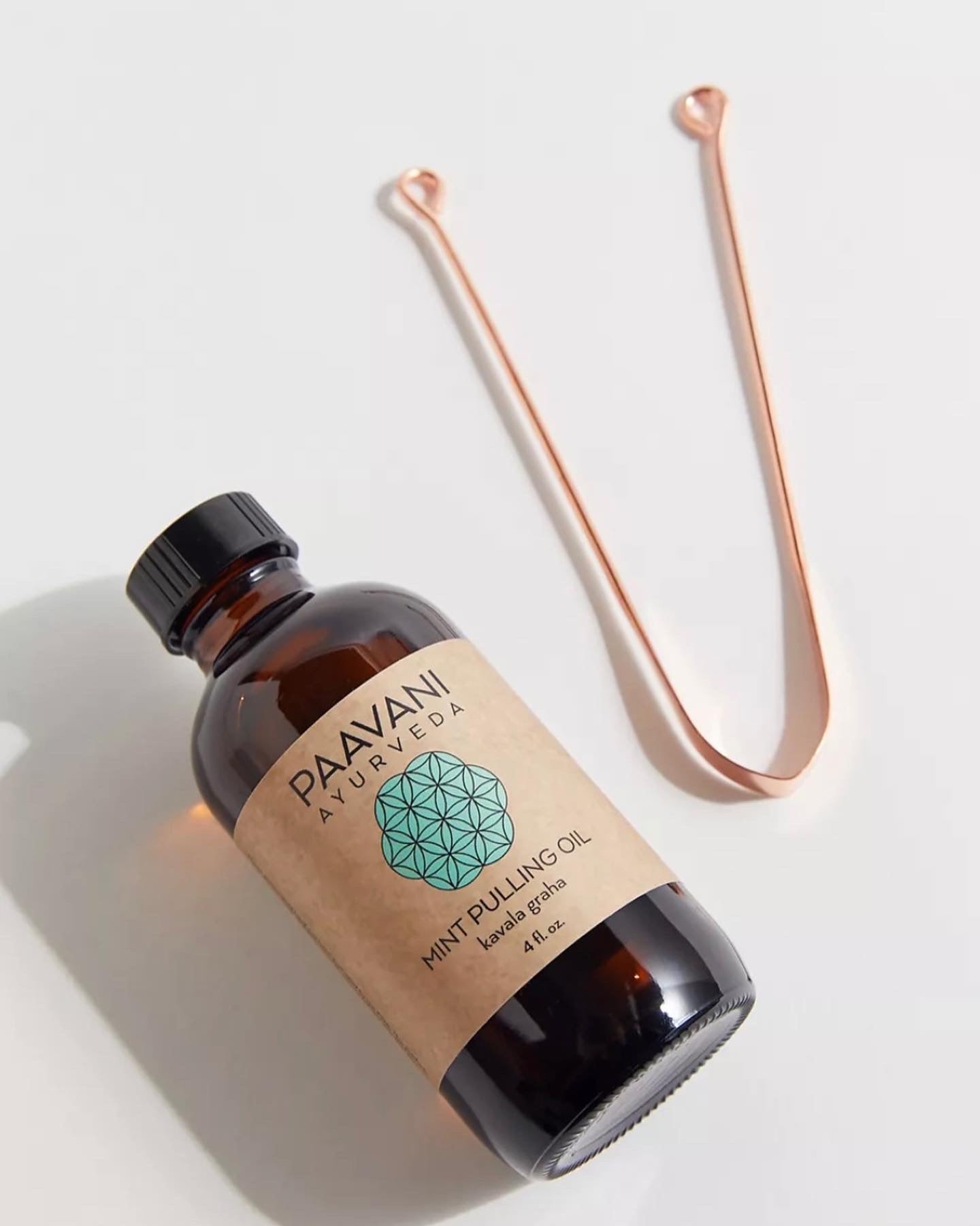 Mint Oral Care Ritual | Ayurvedic Oil Pulling & Tongue Cleaning | Dirt Rich Elegance | Apparel, Accessories, Home Goods & Personal Care