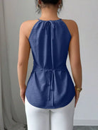 Halter Neck Crisscross Cami | Dirt Rich Elegance | Apparel, Accessories, Home Goods & Personal Care