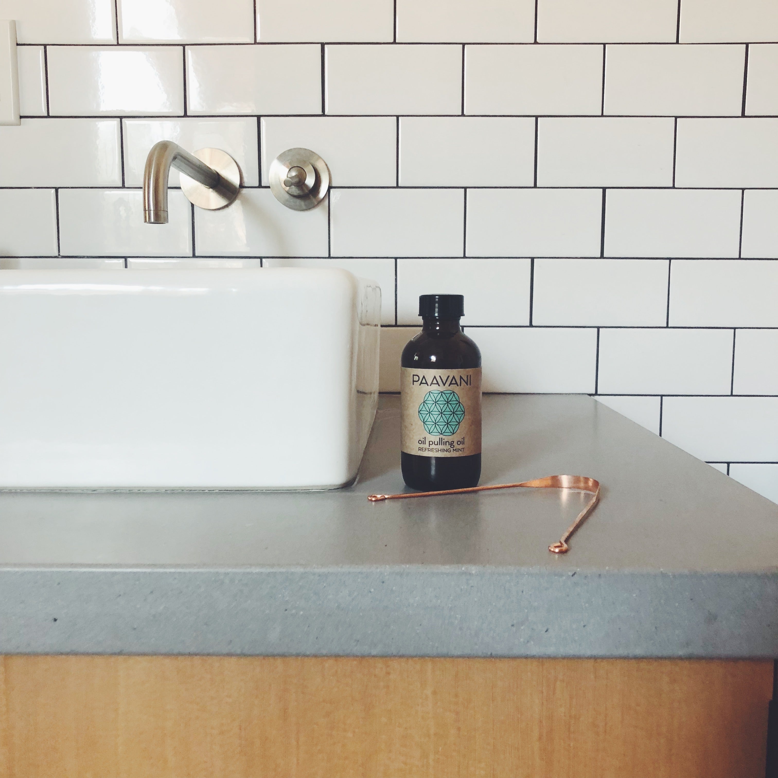 Mint Oral Care Ritual | Ayurvedic Oil Pulling & Tongue Cleaning | Dirt Rich Elegance | Apparel, Accessories, Home Goods & Personal Care