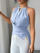 Halter Neck Crisscross Cami | Dirt Rich Elegance | Apparel, Accessories, Home Goods & Personal Care