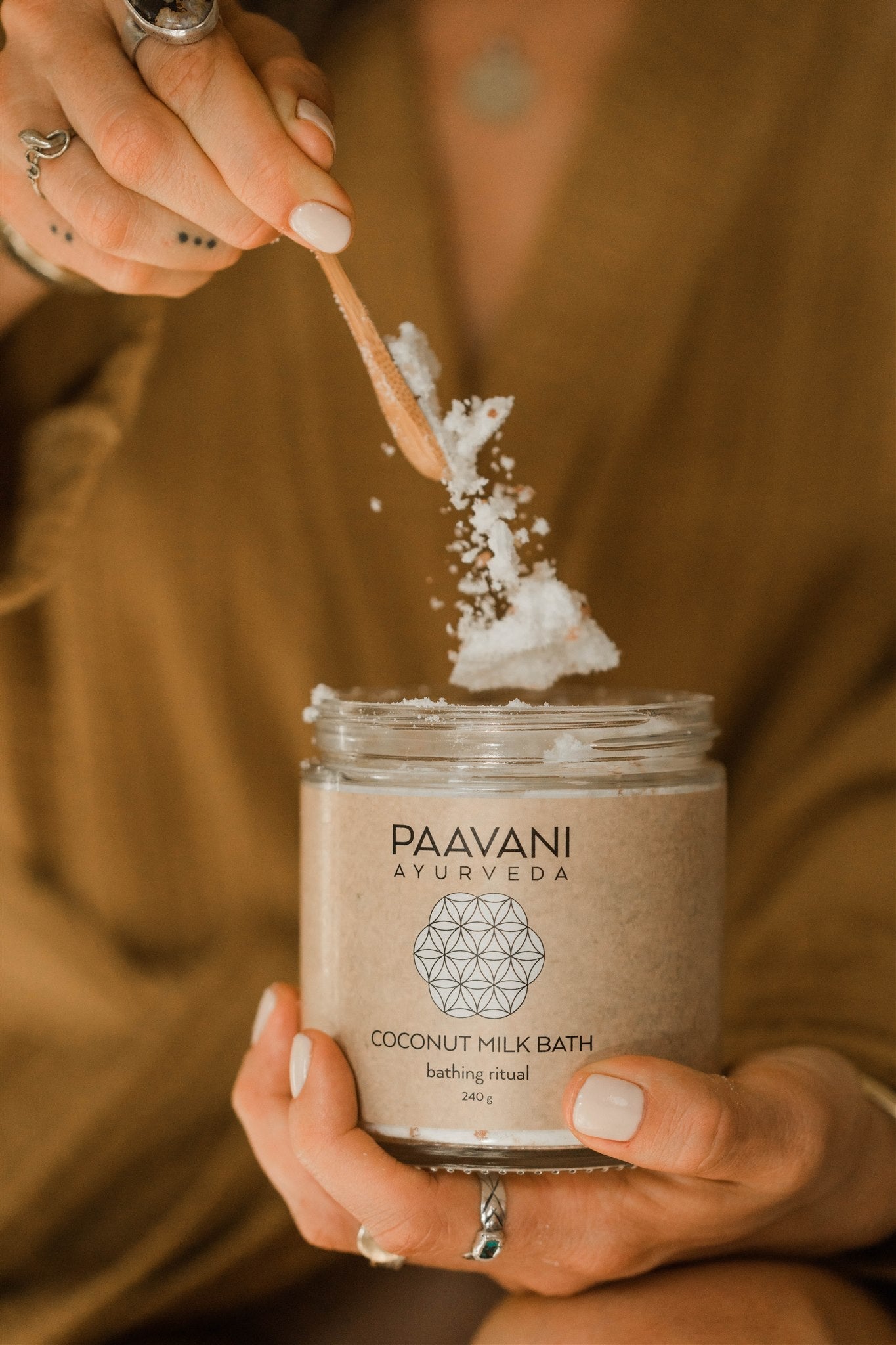 Coconut Milk Bath | Ayurvedic Herbal Soaking Ritual for Skin & Spirit | Dirt Rich Elegance | Apparel, Accessories, Home Goods & Personal Care