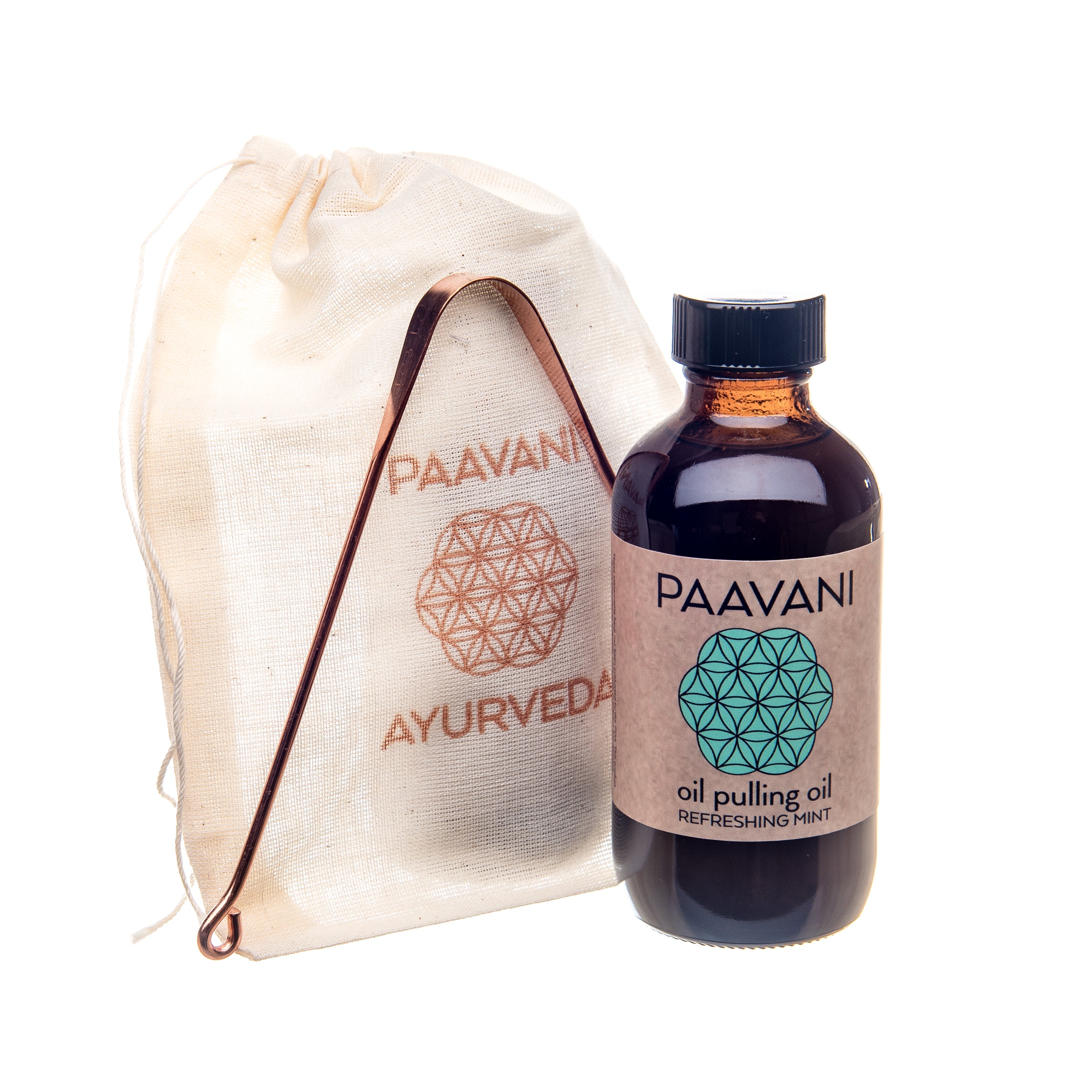 Mint Oral Care Ritual | Ayurvedic Oil Pulling & Tongue Cleaning | Dirt Rich Elegance | Apparel, Accessories, Home Goods & Personal Care