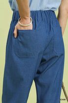 Umgee Denim Wide Leg Crop Pants with Front Pockets | Dirt Rich Elegance | Apparel, Accessories, Home Goods & Personal Care