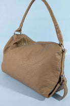 Fame Buckle Strap Detail Leather Handbag | Dirt Rich Elegance | Apparel, Accessories, Home Goods & Personal Care