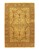 Canvello Fine Hand Knotted Silkroad Tabriz Design Rug - 6' X 8'11'' | Dirt Rich Elegance | Apparel, Accessories, Home Goods & Personal Care