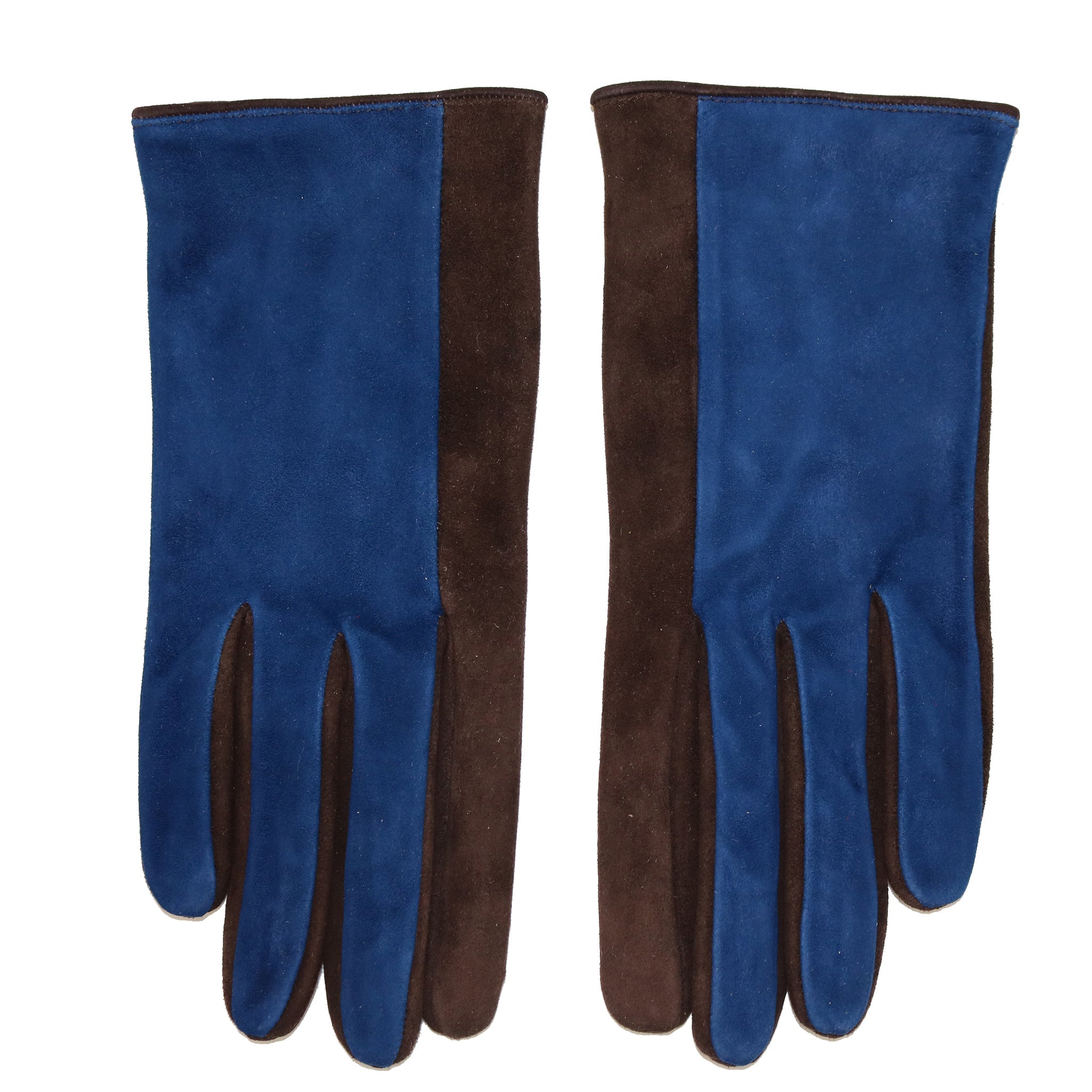 TWO TONE SUEDE GLOVE DARK BLULE | Dirt Rich Elegance | Apparel, Accessories, Home Goods & Personal Care