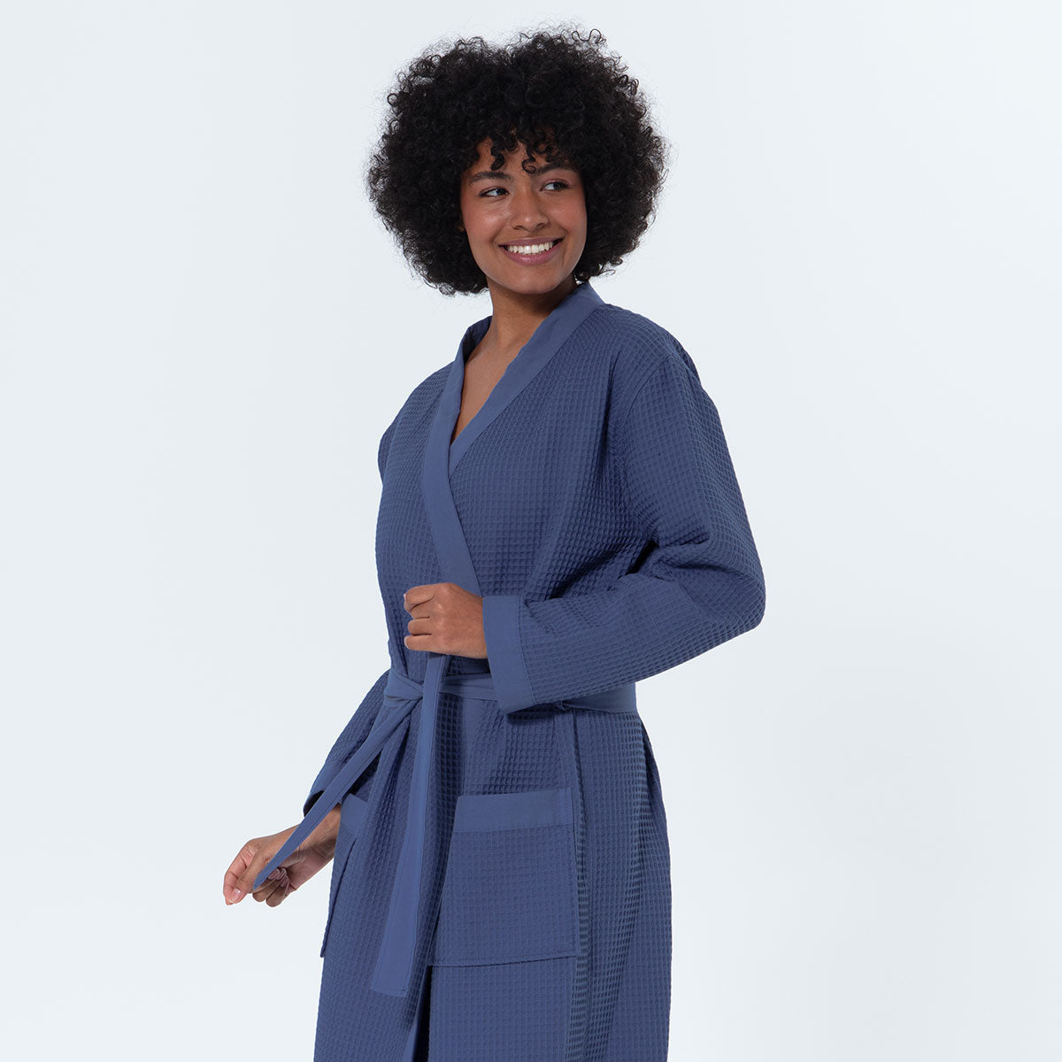 Women’s Lightweight Kimono Waffle Spa Robe | Dirt Rich Elegance | Apparel, Accessories, Home Goods & Personal Care