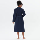 Women’s Lightweight Kimono Waffle Spa Robe Navy | Dirt Rich Elegance | Apparel, Accessories, Home Goods & Personal Care