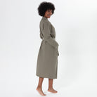 Women’s Lightweight Kimono Waffle Spa Robe Sage Green | Dirt Rich Elegance | Apparel, Accessories, Home Goods & Personal Care
